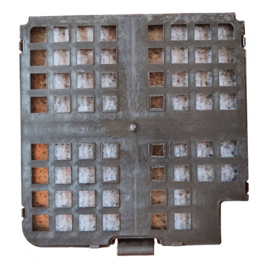 Filtro De Carvão Ativado Coifas Vidro Curvo Inox Duto 80cm