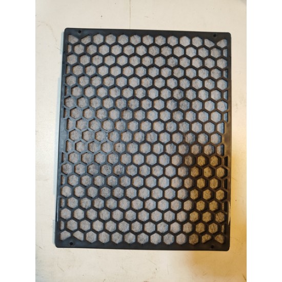 Filtro Carvão Colmeia Coifa Ilha Black Vidro Reto