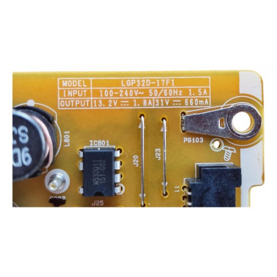 Placa Da Fonte Tv  32lq621cbsb 32lq621 Eax67488901 (1.0)