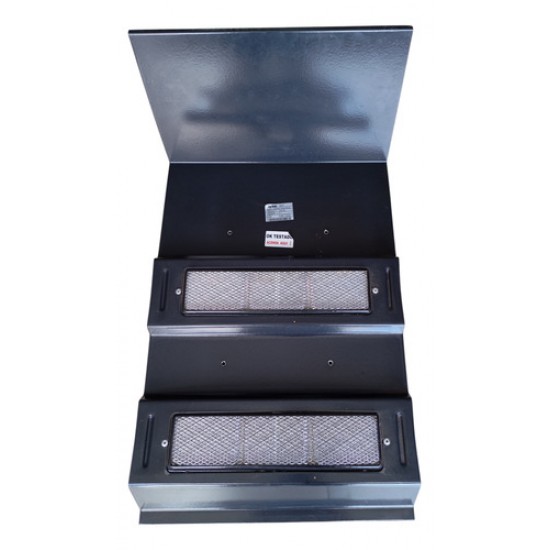 Kit Montado Queimador Churrasqueira Rotativa  Agr-05 Novo