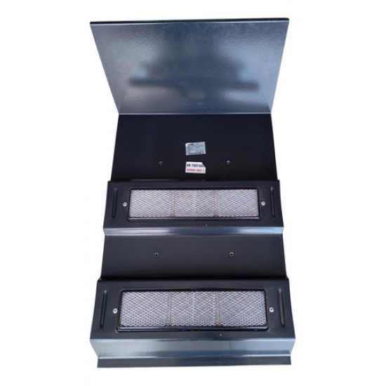 Kit Montado Queimador Churrasqueira Rotativa  Agr-05 Novo