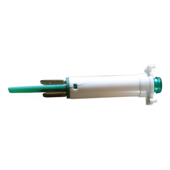 Lampada Piloto Forno Eletrico B59st 220v Verde Nova Original