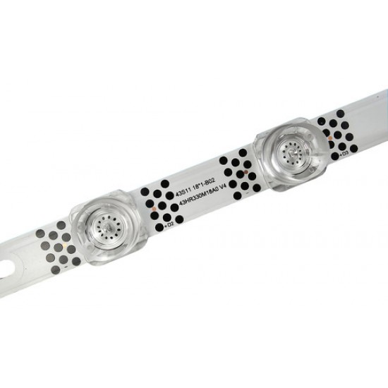 Kit Barras Led 43p635 43hr330m18a0 Novo