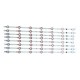 Kit Completo Barras De Led 65up771c0sb 65up771 Novo Original