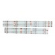 Kit Completo Barras De Led Be55a-hb  Be55a-hb Original