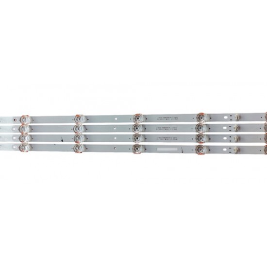 Kit Completo Barras De Led Hqs50nkh Hqs50 Nova Original