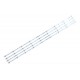 Kit Completo Barras De Led Hqs50nkh Hqs50 Nova Original