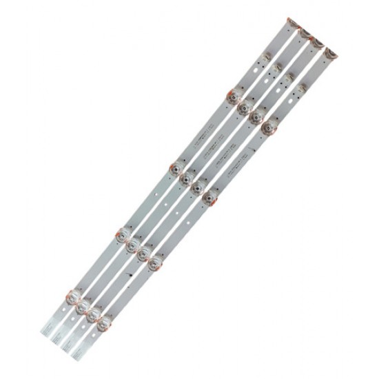 Kit Completo Barras De Led Hqs50nkh Hqs50 Nova Original