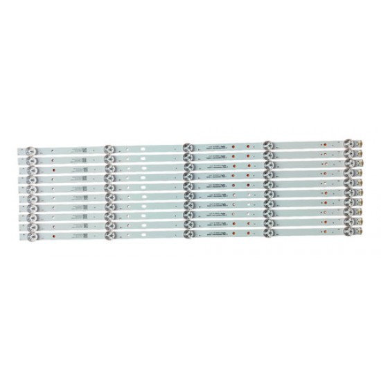 Kit Completo Barras De Led Hqs60nkh Hqs60 Nova Original