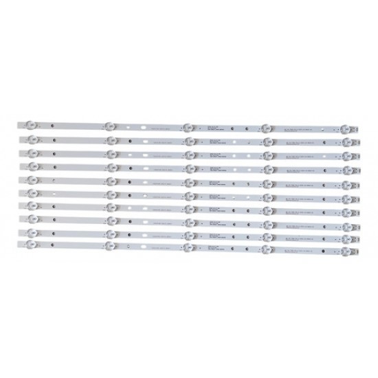 Kit Completo Barras Led Hqs60nkh Hqs60 Ms-hk-t580-p9-g-3030