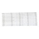 Kit Completo Barras Led Hqs60nkh Hqs60 Ms-hk-t580-p9-g-3030