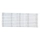 Kit Completo Barras Led Hqs60nkh Hqs60 Ms-hk-t580-p9-g-3030