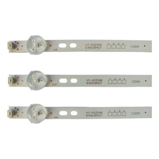 Kit Completo De Barra De Led Hqstv32hd Hqstv32 Original