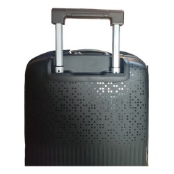Mala Viagem Bordo Mão Preta 10kg Cabine Avião Rodinha 360 Preto