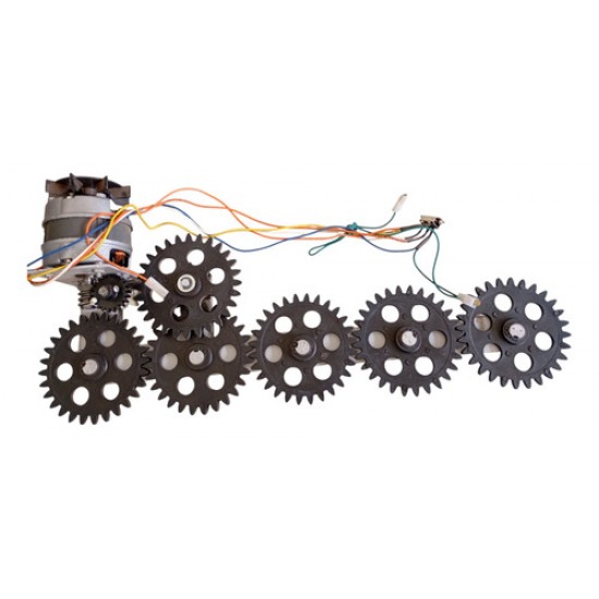 Motor Completo Com Engrenagem Pinhão Churrasqueira Agr-05