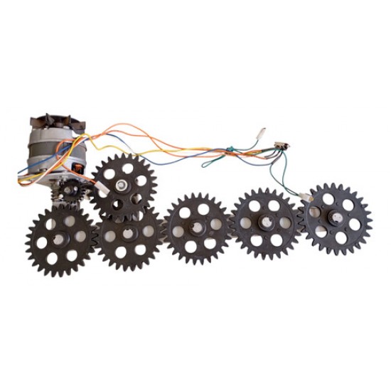 Motor Completo Com Engrenagem Pinhão Churrasqueira Agr-05