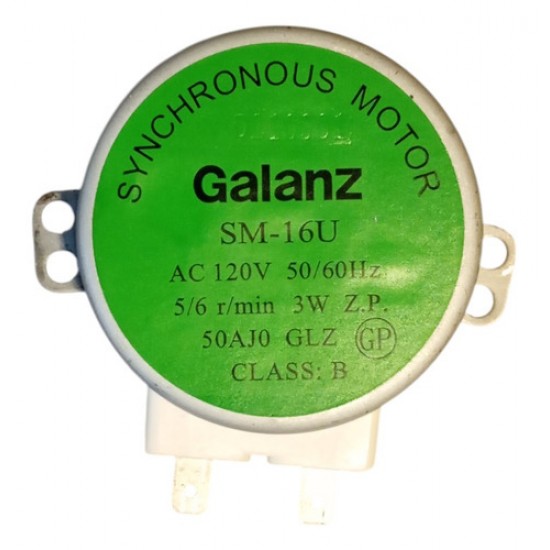 Motor Prato Microondas Sm-16u 127v Mo-02-34w Bm22pr Original