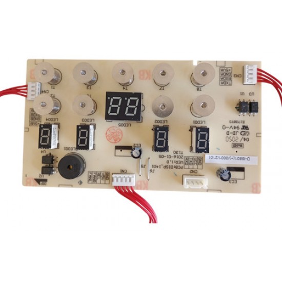 Placa Display Painel Indução Cooktop Mci014bg1 Original Novo