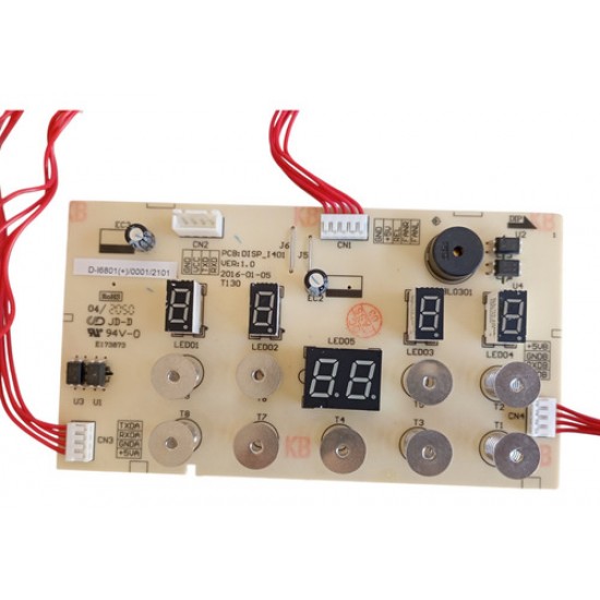 Placa Display Painel Indução Cooktop Mci014bg1 Original Novo