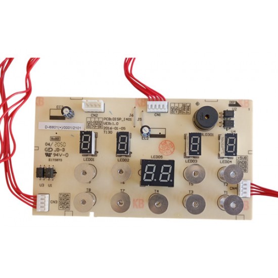 Placa Display Painel Indução Cooktop Mci014bg1 Original Novo