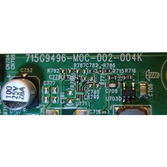 Placa Principal Monitor 24p1u/nb 24p1u 715g9496-m0c-002-004k