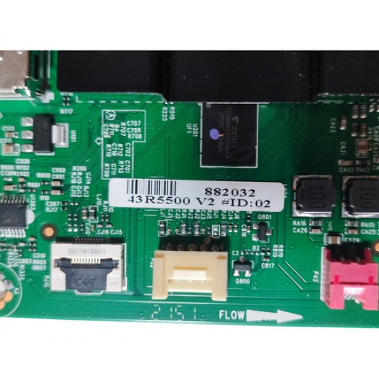 Placa Principal Televisor 43r5500 40-ms14fb-mad2hg Nova