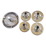 Kit Queimador Dissipador Fogão Monaco Plus 300000717 Novo