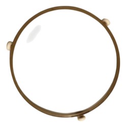 Base Rodízio Prato Microondas Mo-02-34w Novo Original