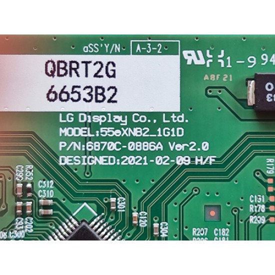 Plca Tcon Tcom 55vm5j 6870c-0886a Novao Original